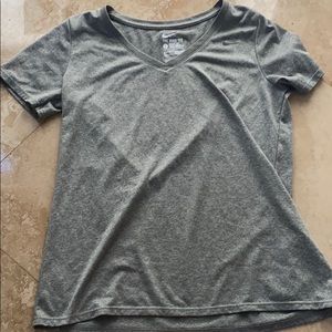 Grey Nike v neck